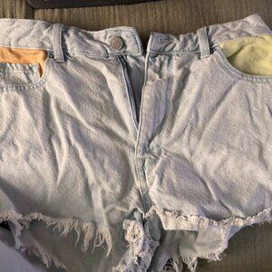 PacSun Color Block Shorts